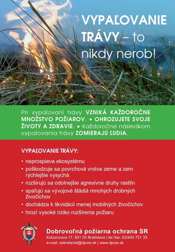 vypalovanie travy dposr