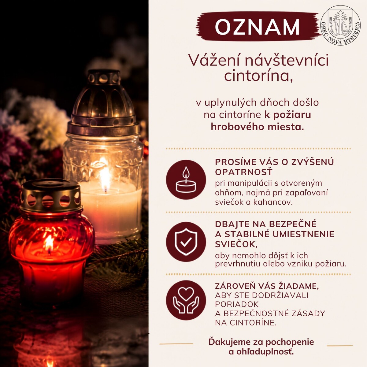 cintorin oznam