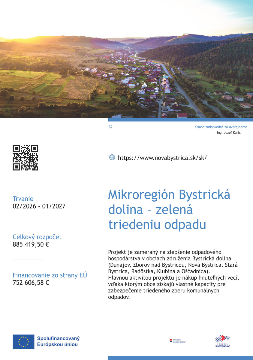 plagát Nová Bystrica