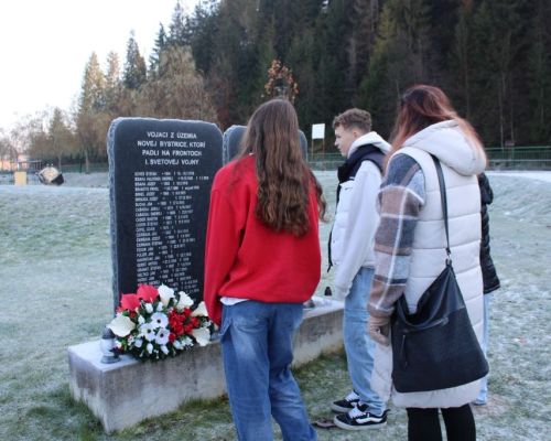 106. výročie skončenia 1. svetovej vojny v Novej Bystrici